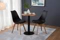 #60x60 #akazienaturfarben #säulen-gestellrundschwarz
