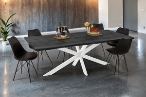 #holzgraufarben-optik #240x100 #spider-gestellweiß