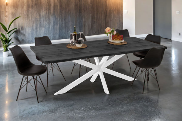 #holzgraufarben-optik #240x100 #spider-gestellweiß