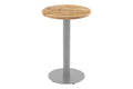 #60x60 #mangonaturfarben #säulen-gestellrundsilber
