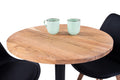 #70x70 #akazienaturfarben #säulen-gestelleckigschwarz