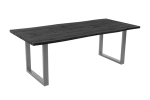 #holzgraufarben-optik #240x100 #u-gestellsilber