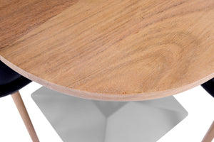 #60x60 #akazienaturfarben #säulen-gestelleckigsilber