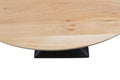 #akazienaturfarben #120x120 #säulen-gestelleckigschwarz