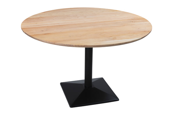 #akazienaturfarben #110x110 #säulen-gestelleckigschwarz