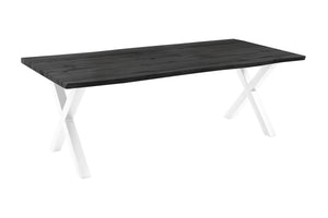 #holzgraufarben-optik #240x100 #x-gestellweiß