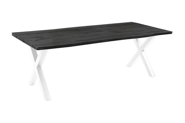 #holzgraufarben-optik #240x100 #x-gestellweiß