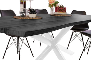 #holzgraufarben-optik #240x100 #spider-gestellweiß