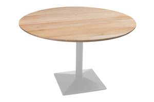#akazienaturfarben #110x110 #säulen-gestelleckigsilber