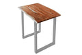 #nussbaumfarben #120x80 #u-gestellsilber