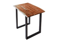 #nussbaumfarben #120x80 #u-gestellschwarz