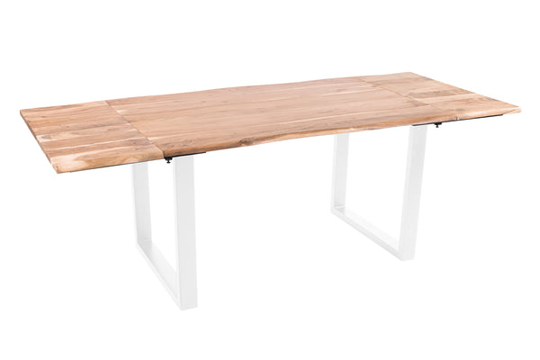#naturfarben #120(200)x90 #u-gestellschwarz