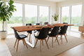 #nussbaumfarben #200(300)x100 #u-gestellweiß