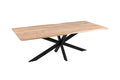 #naturfarben #200(300)x100 #spider-gestellschwarz
