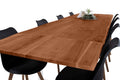 #nussbaumfarben #200(300)x100 #u-gestellweiß