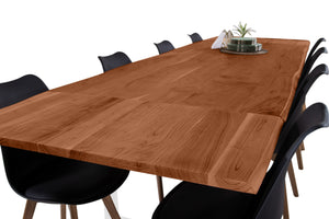 #nussbaumfarben #200(300)x100 #u-gestellweiß