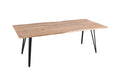 #naturfarben #200(300)x100 #vierfuß-gestellschwarz