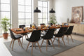 #nussbaumfarben #200(300)x100 #spider-gestellsilber