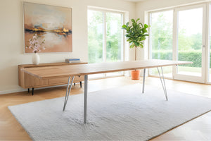 #naturfarben #220(320)x100 #vierfuß-gestellsilber