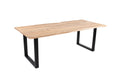 #naturfarben #200(300)x100 #u-gestellschwarz