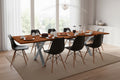 #nussbaumfarben #200(300)x100 #x-gestellsilber