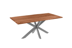 #nussbaumfarben #180(280)x90 #spider-gestellsilber