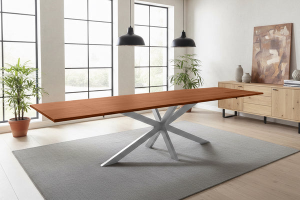 #nussbaumfarben #220(320)x100 #spider-gestellsilber