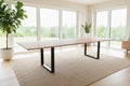 #naturfarben #200(300)x100 #u-gestellschwarz