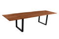 #nussbaumfarben #200(300)x100 #u-gestellschwarz