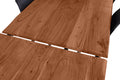 #nussbaumfarben #200(300)x100 #spider-gestellschwarz