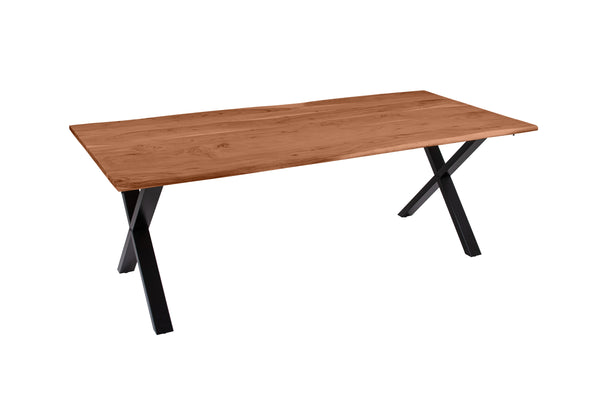 #nussbaumfarben #220(320)x100 #x-gestellschwarz