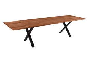 #nussbaumfarben #220(320)x100 #x-gestellschwarz