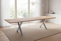 #naturfarben #200(300)x100 #x-gestellsilber