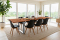 #nussbaumfarben #200(300)x100 #u-gestellsilber