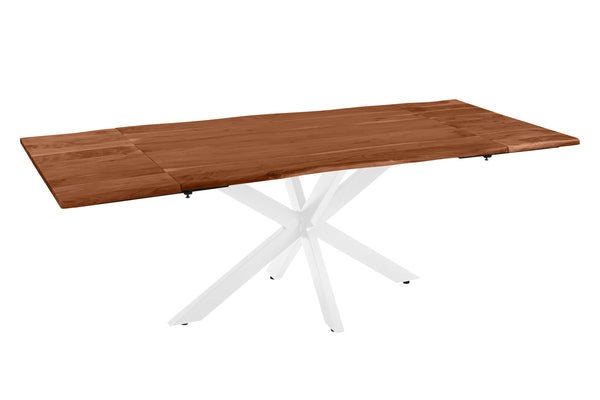 #nussbaumfarben #160(260)x90 #spider-gestellweiß