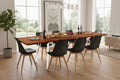 #nussbaumfarben #180(280)x90 #vierfuß-gestellweiß