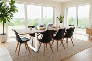 #naturfarben #200(300)x100 #u-gestellweiß