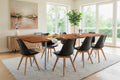 #nussbaumfarben #200(300)x100 #vierfuß-gestellsilber