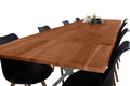 #nussbaumfarben #200(300)x100 #x-gestellsilber