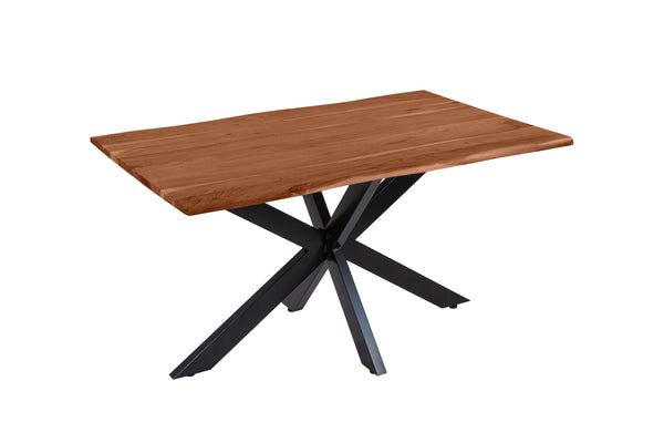 #nussbaumfarben #120(200)x90 #spider-gestellschwarz