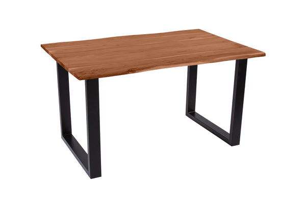 #nussbaumfarben #120(200)x90 #u-gestellschwarz