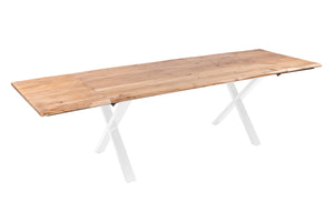 #naturfarben #180(280)x90 #x-gestellweiß