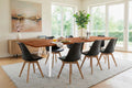 #nussbaumfarben #200(300)x100 #vierfuß-gestellweiß