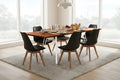 #nussbaumfarben #140(220)x90 #vierfuß-gestellweiß