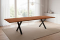 #nussbaumfarben #200(300)x100 #x-gestellschwarz