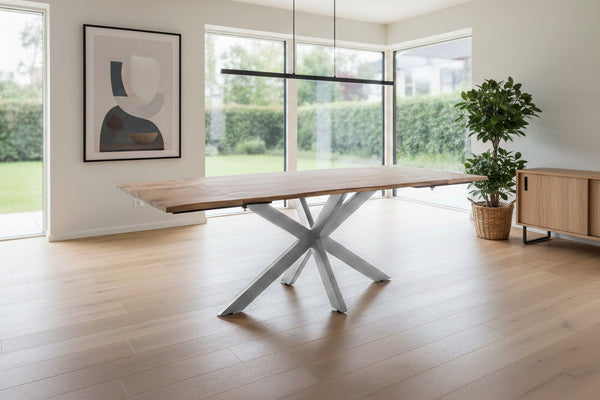 #naturfarben #160(260)x90 #spider-gestellsilber