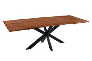 #nussbaumfarben #120(200)x90 #spider-gestellschwarz