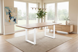#naturfarben #140(220)x90 #u-gestellweiß