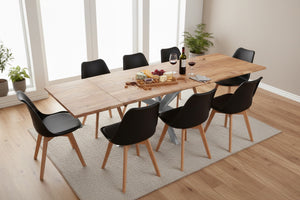 #naturfarben #180(280)x90 #spider-gestellsilber