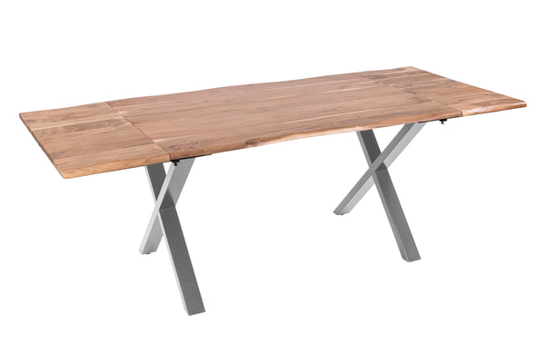 #naturfarben #140(220)x90 #x-gestellsilber